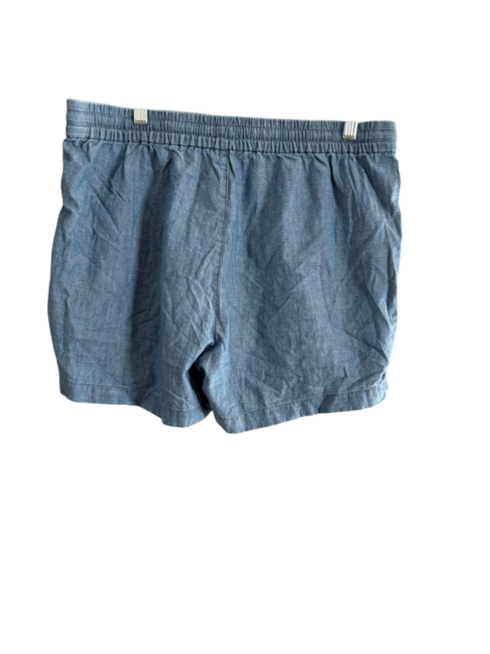 Women's J.Crew Blue Denim Pull-On Shorts Size M - Picture 3 of 11